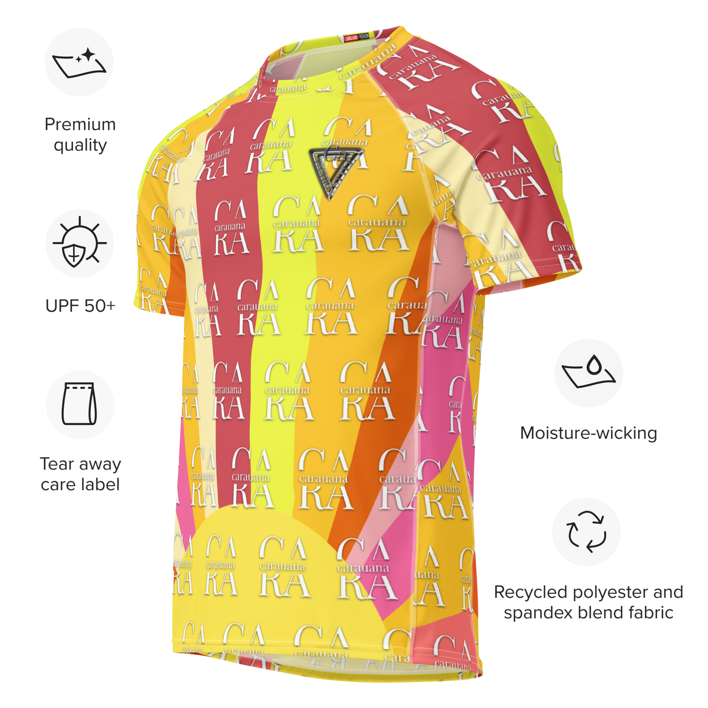 Original CaRaUaNa Rash Guard Edition V95 Carauana Store