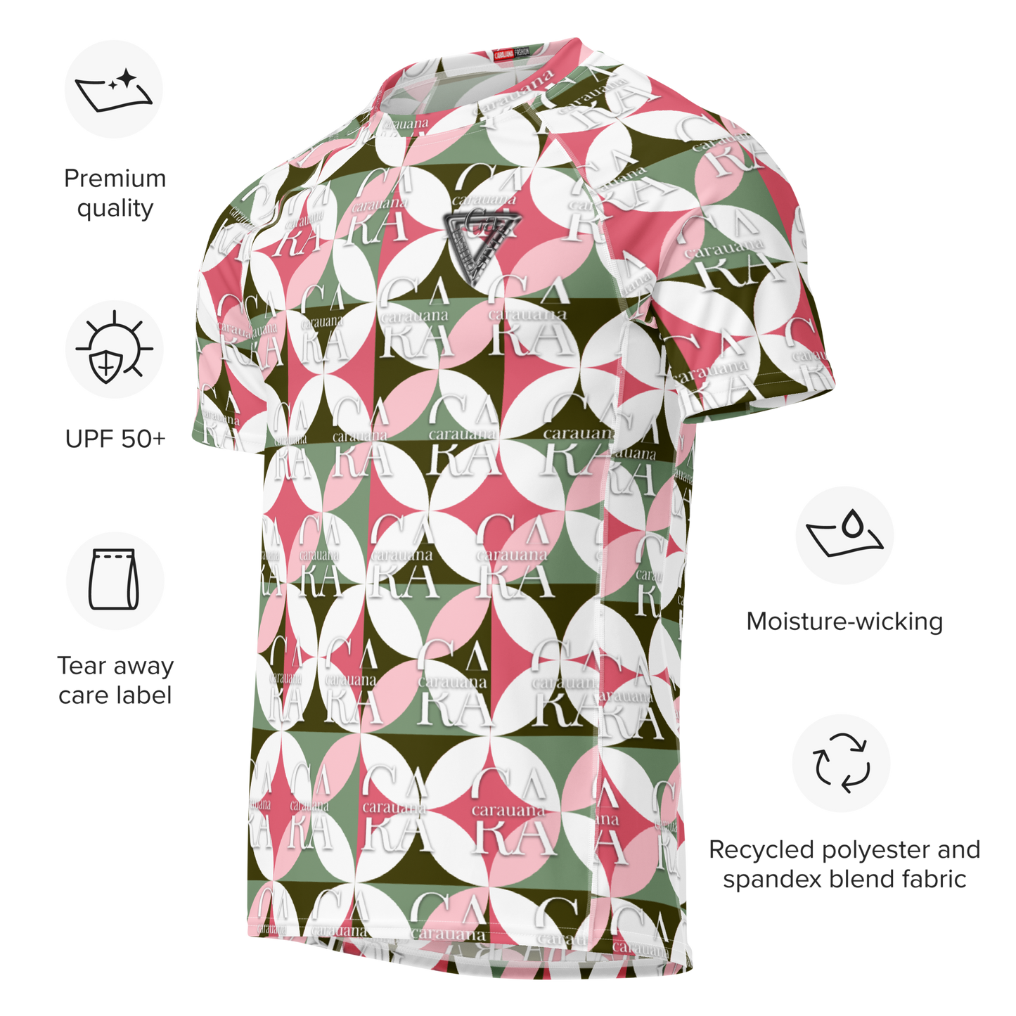 Original CaRaUaNa Rash Guard edition V25 Carauana Store