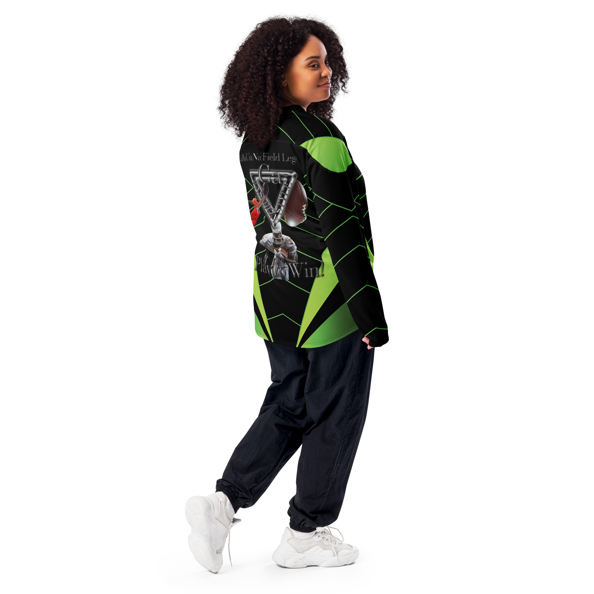 ๐ CaRaUaNa American Football Sweatshirt โ Green Edition Carauana Store