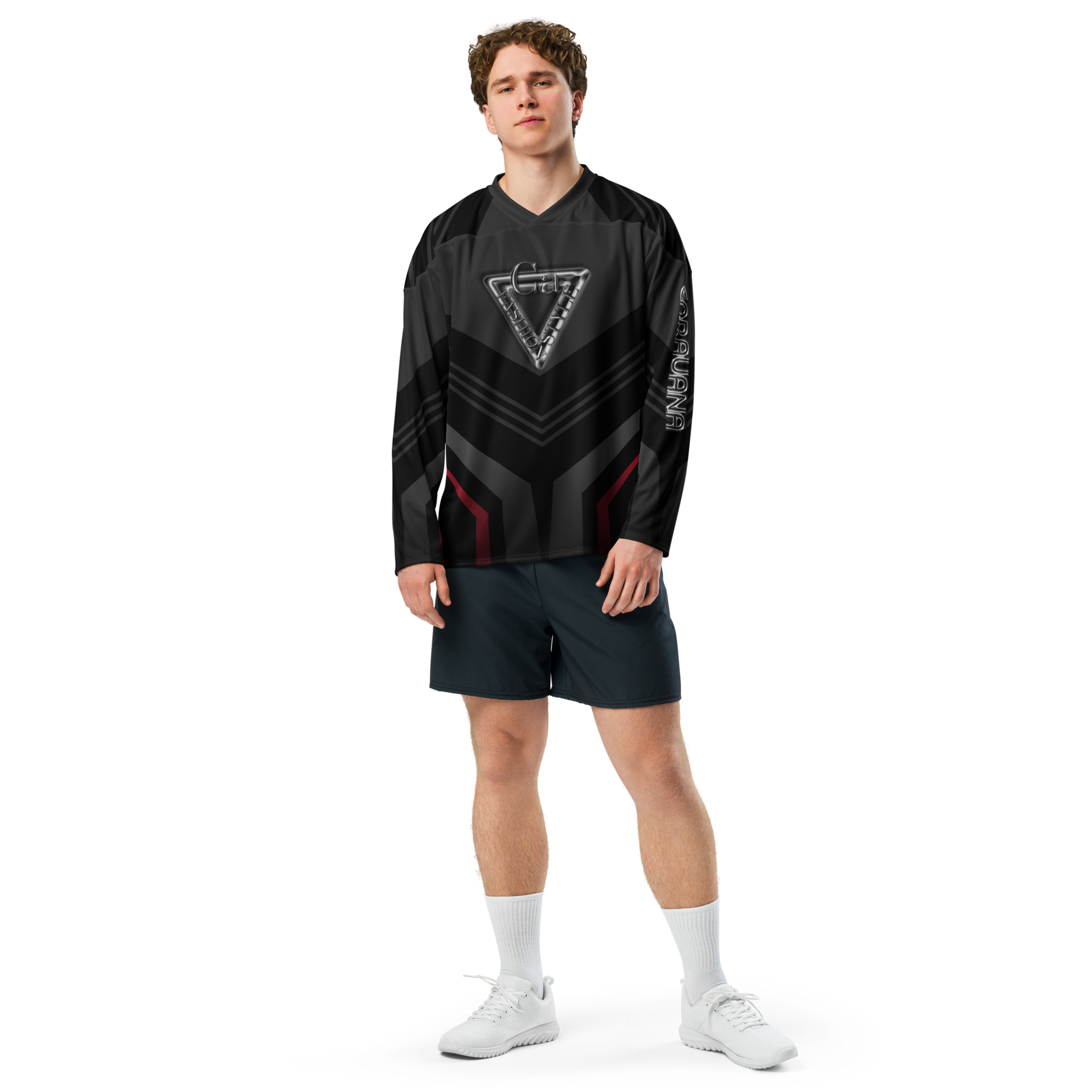 ๐ CaRaUaNa American Football Sweatshirt โ Grey Carauana Store