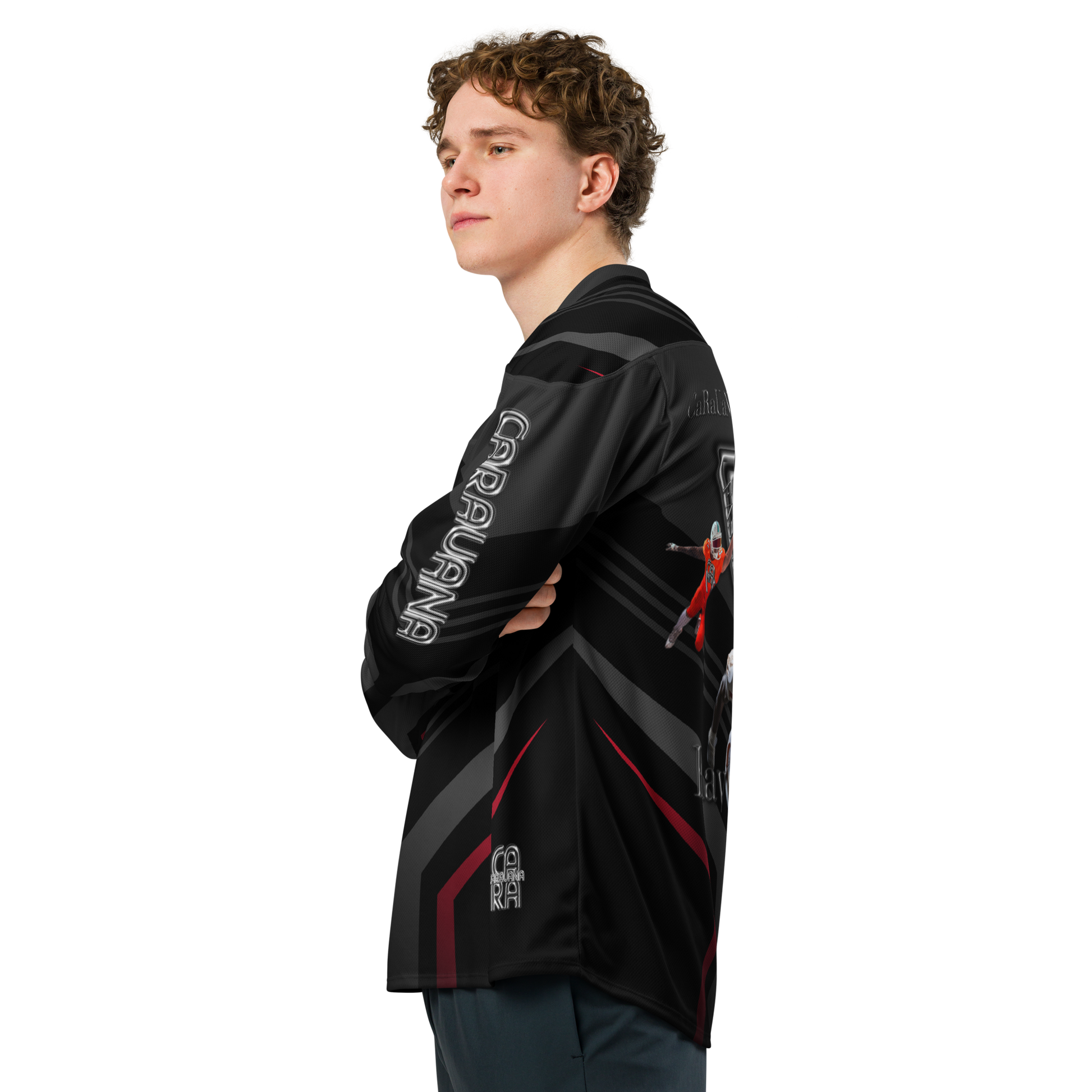 ๐ CaRaUaNa American Football Sweatshirt โ Grey Carauana Store