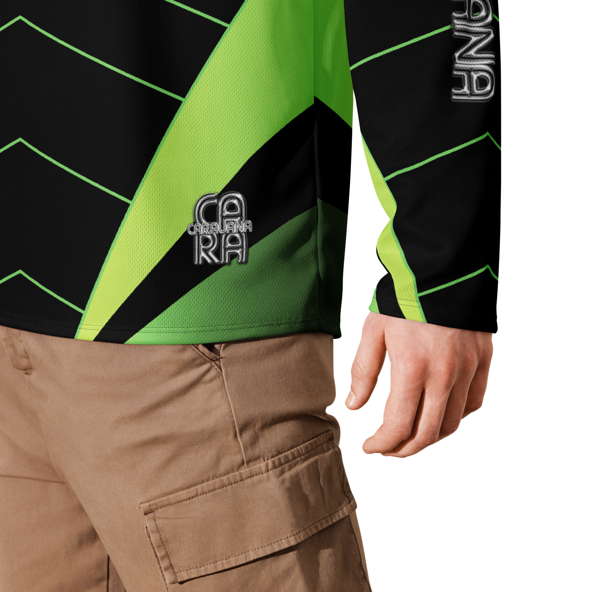 ๐ CaRaUaNa American Football Sweatshirt โ Green Edition Carauana Store