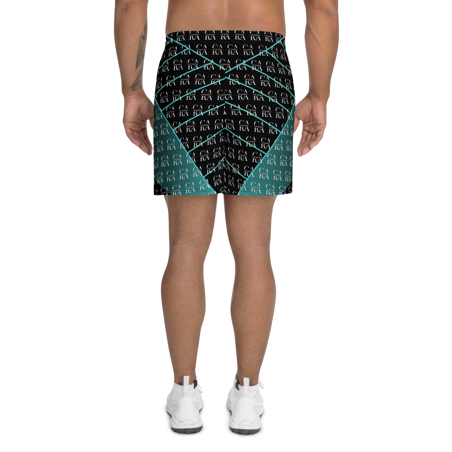 CaRaUaNa Athletic Shorts Unisex Green Famous Carauana Store