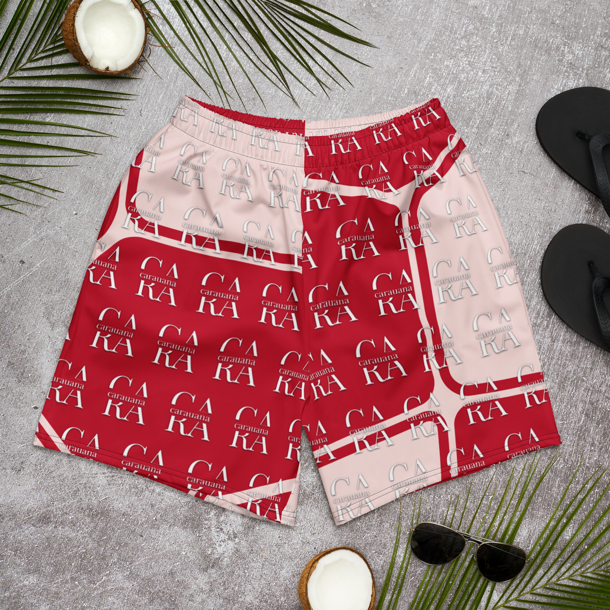 Unisex Athletic Long Shorts CaRaUaNa KiKi Hot Carauana Store
