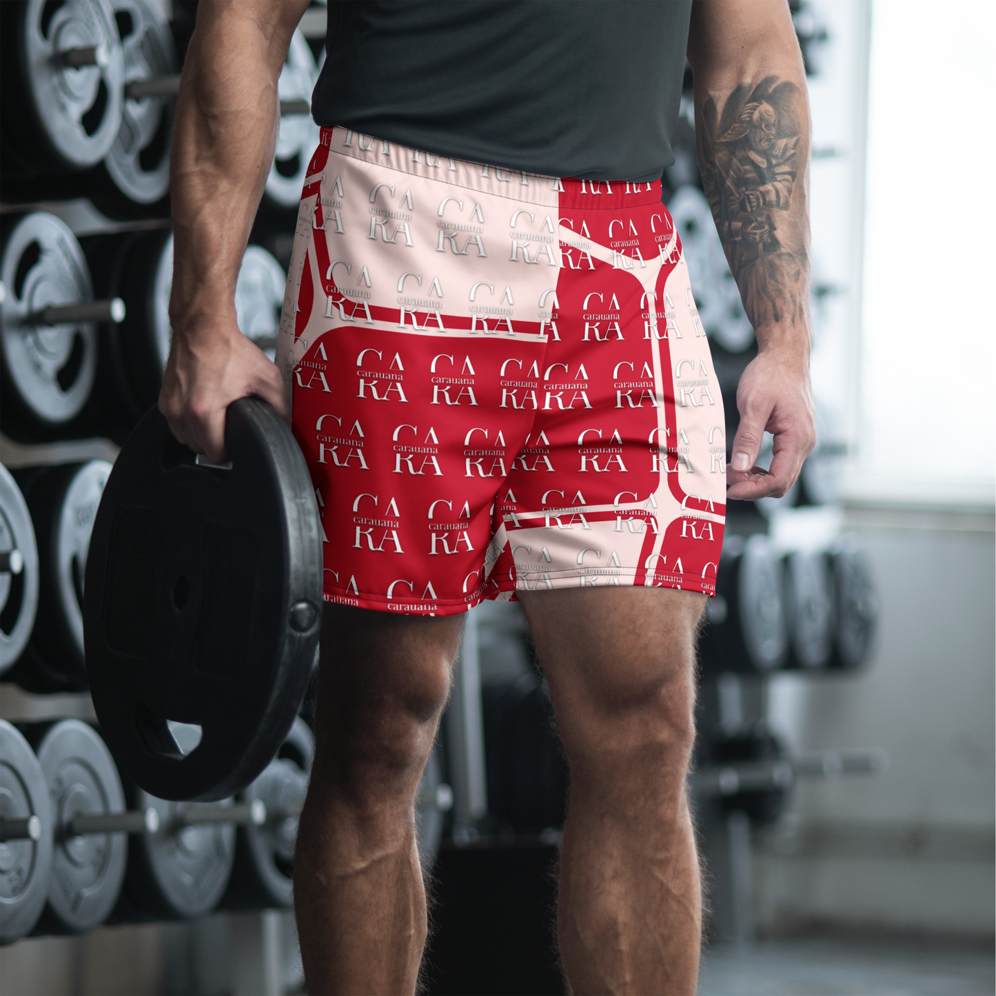 Unisex Athletic Long Shorts CaRaUaNa KiKi Hot Carauana Store