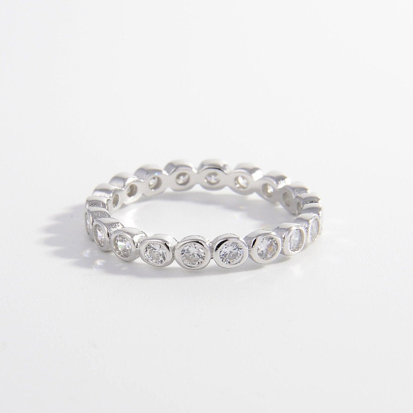 925 Sterling Silver Zircon Ring Carauana Store