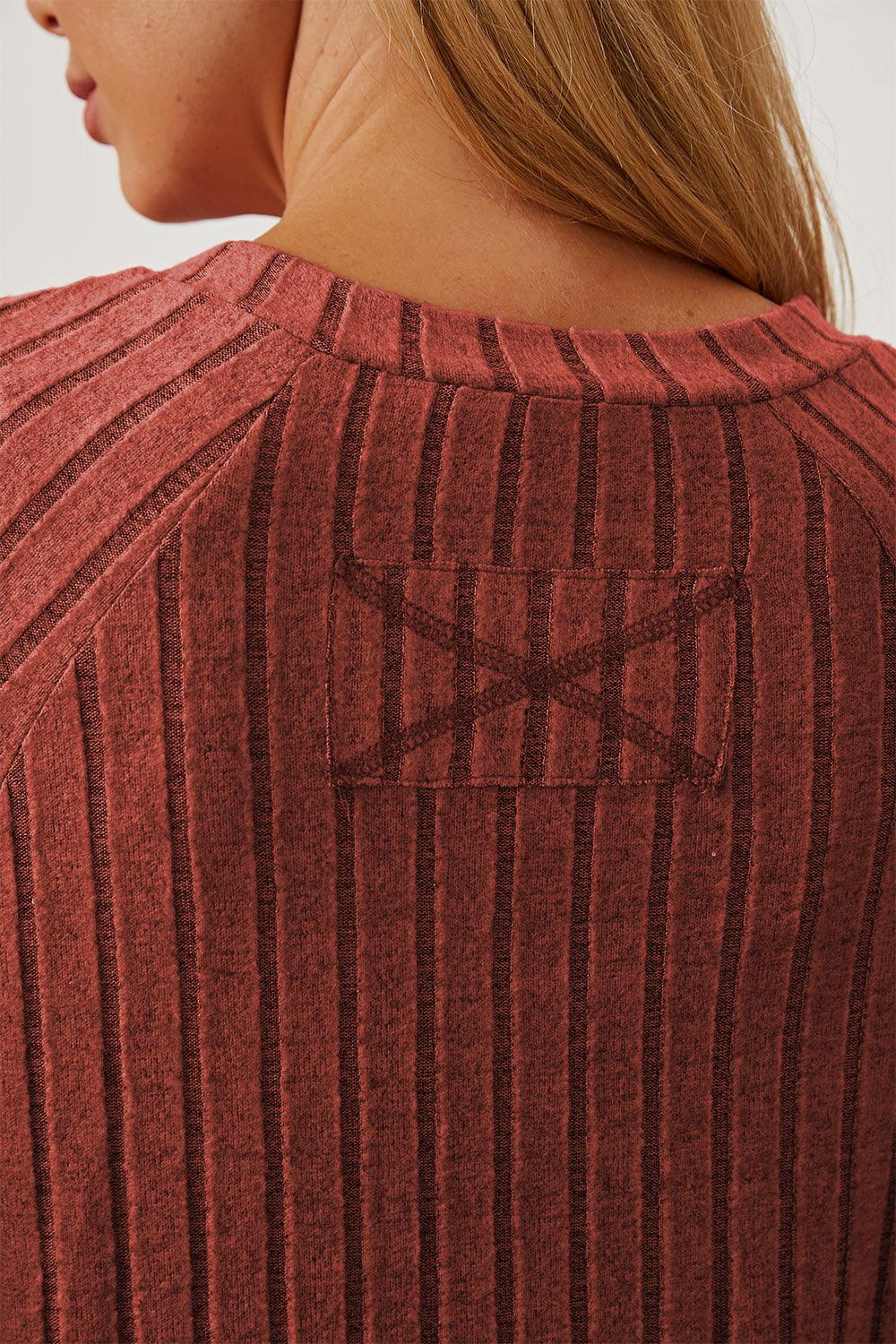 Basic Bae Full Size Ribbed Thumbhole Sleeve T-Shirt Carauana Store