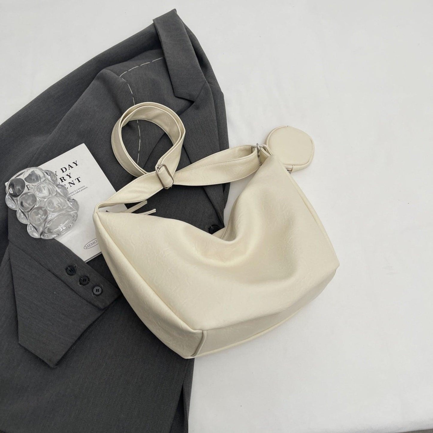 PU Leather Crossbody Bag with Small Purse Carauana Store