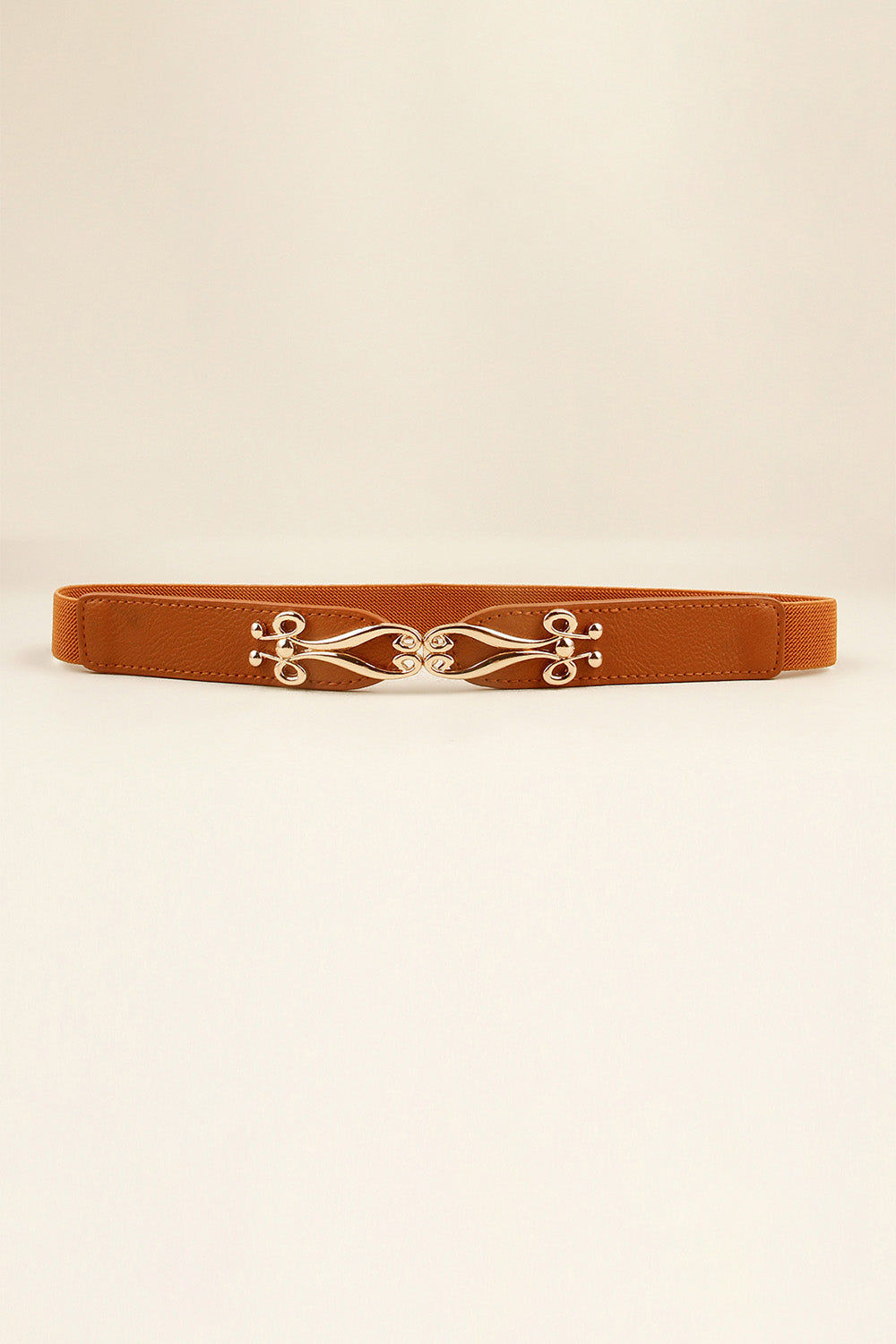 Alloy Buckle Elastic Belt Carauana Store