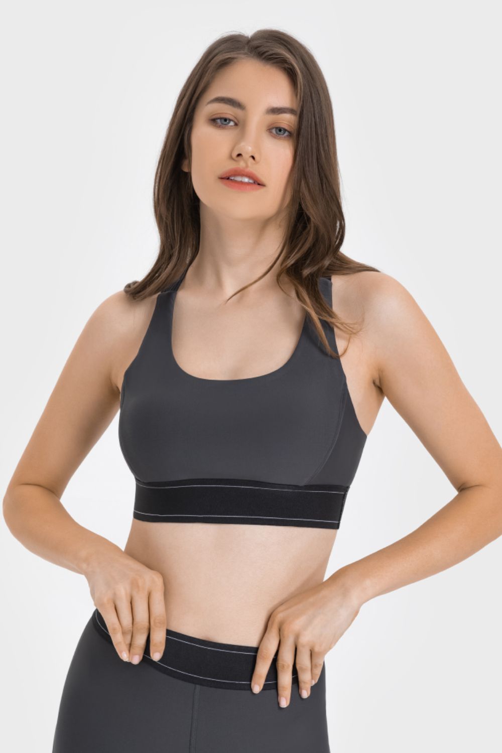 Millennia Contrast Sports Bra Carauana Store