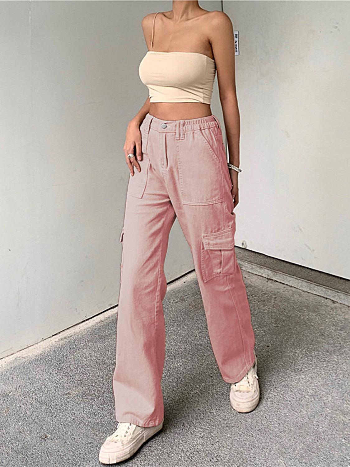 Straight Jeans with Pockets Carauana Store