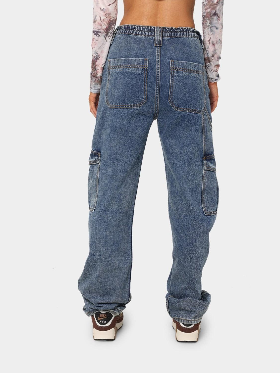 Straight Jeans with Pockets Carauana Store