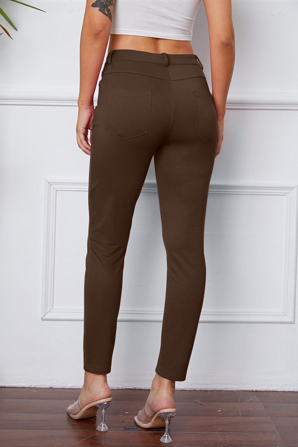 StretchyStitch Pants by Basic Bae Carauana Store