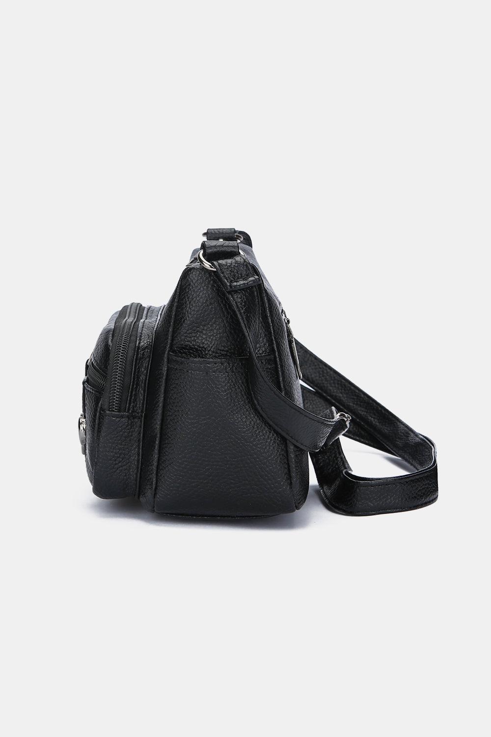 PU Leather Adjustable Strap Shoulder Bag Carauana Store