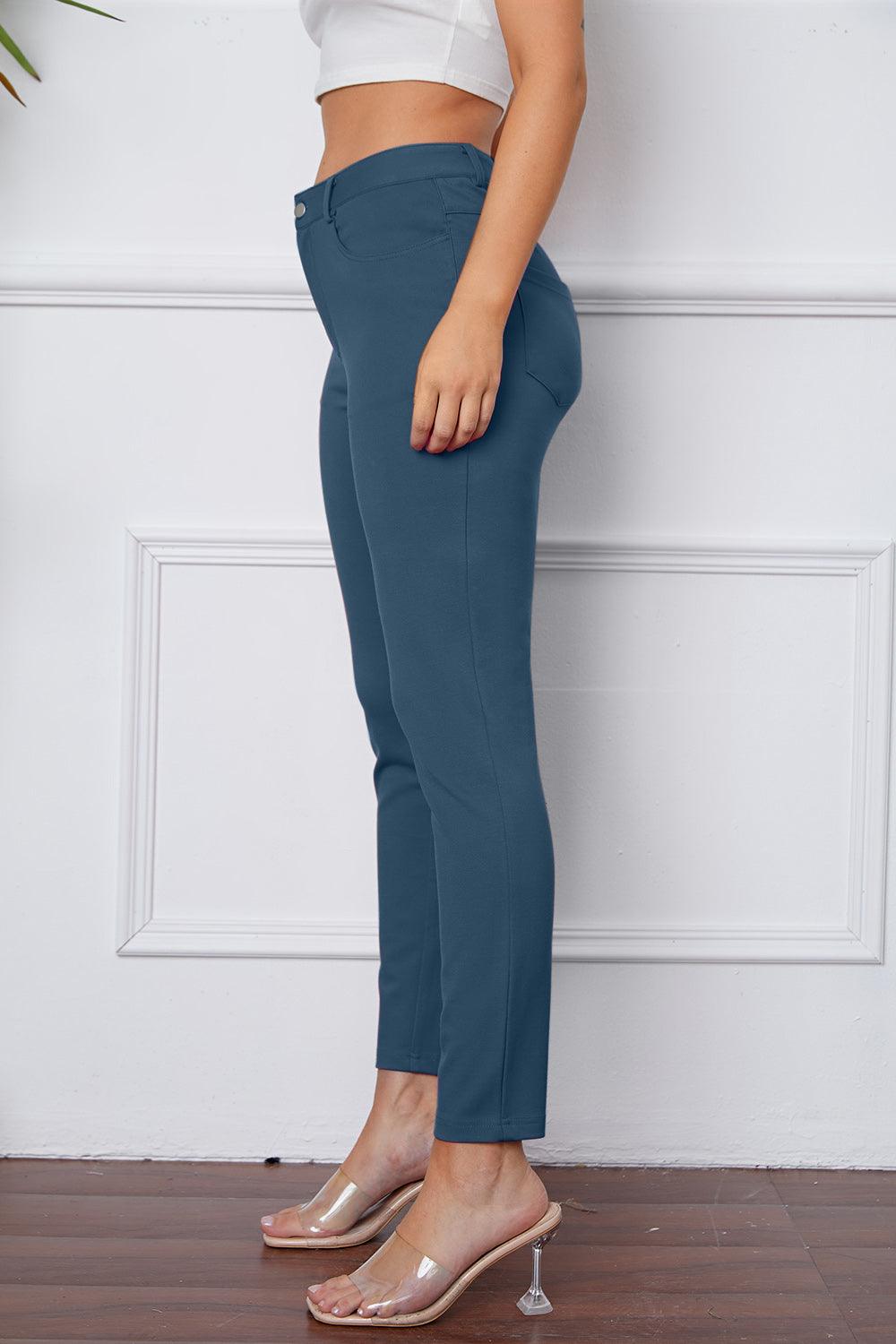 StretchyStitch Pants by Basic Bae Carauana Store