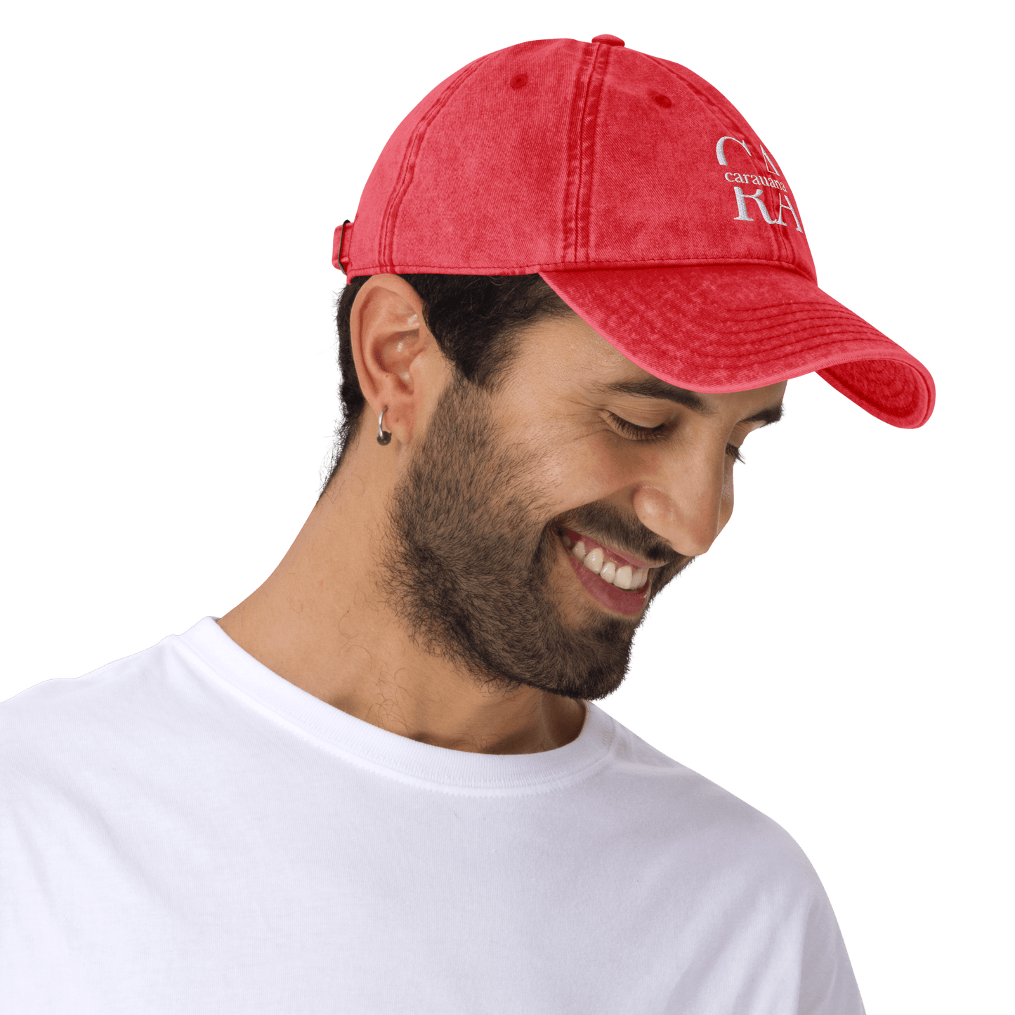 Vintage Cotton Twill Cap Men Carauana Store