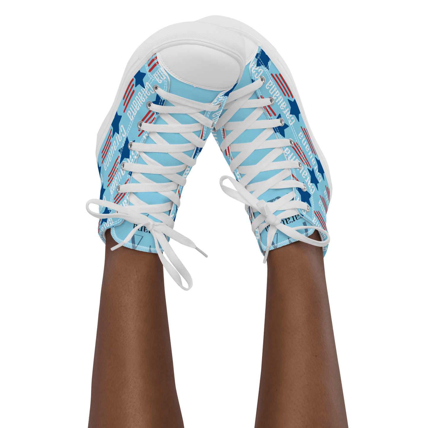 CARAUANA Hip Hop canvas shoes sky blue USA Carauana Store
