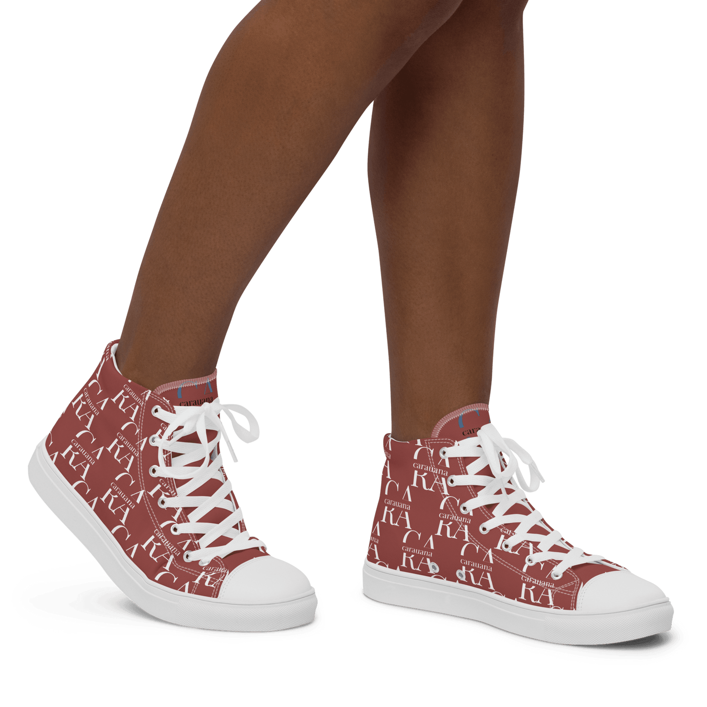 CARAUANA Hip Hop canvas shoes Brown Branded Carauana Store