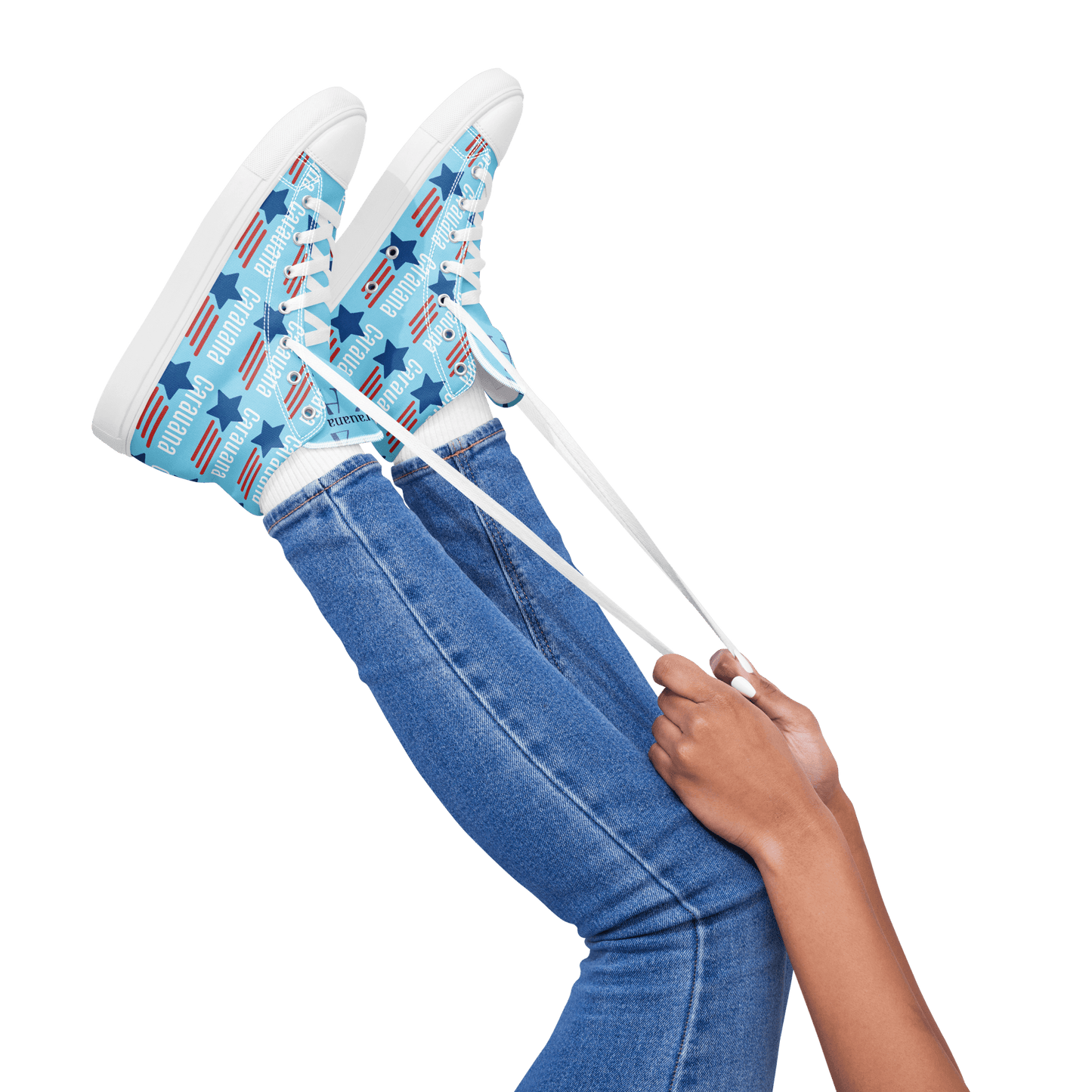 CARAUANA Hip Hop canvas shoes sky blue USA Carauana Store