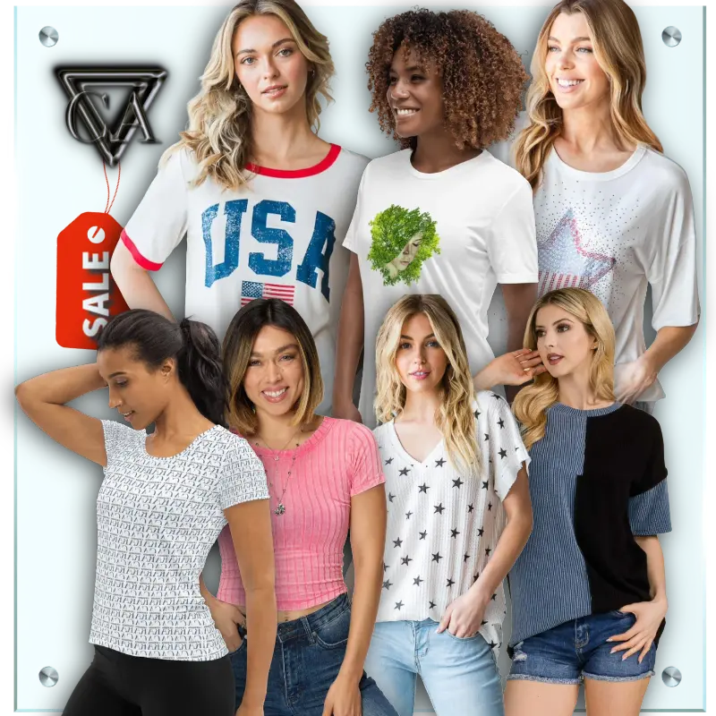 T-Shirts For Women 👘 - CaRaUaNa Fashion