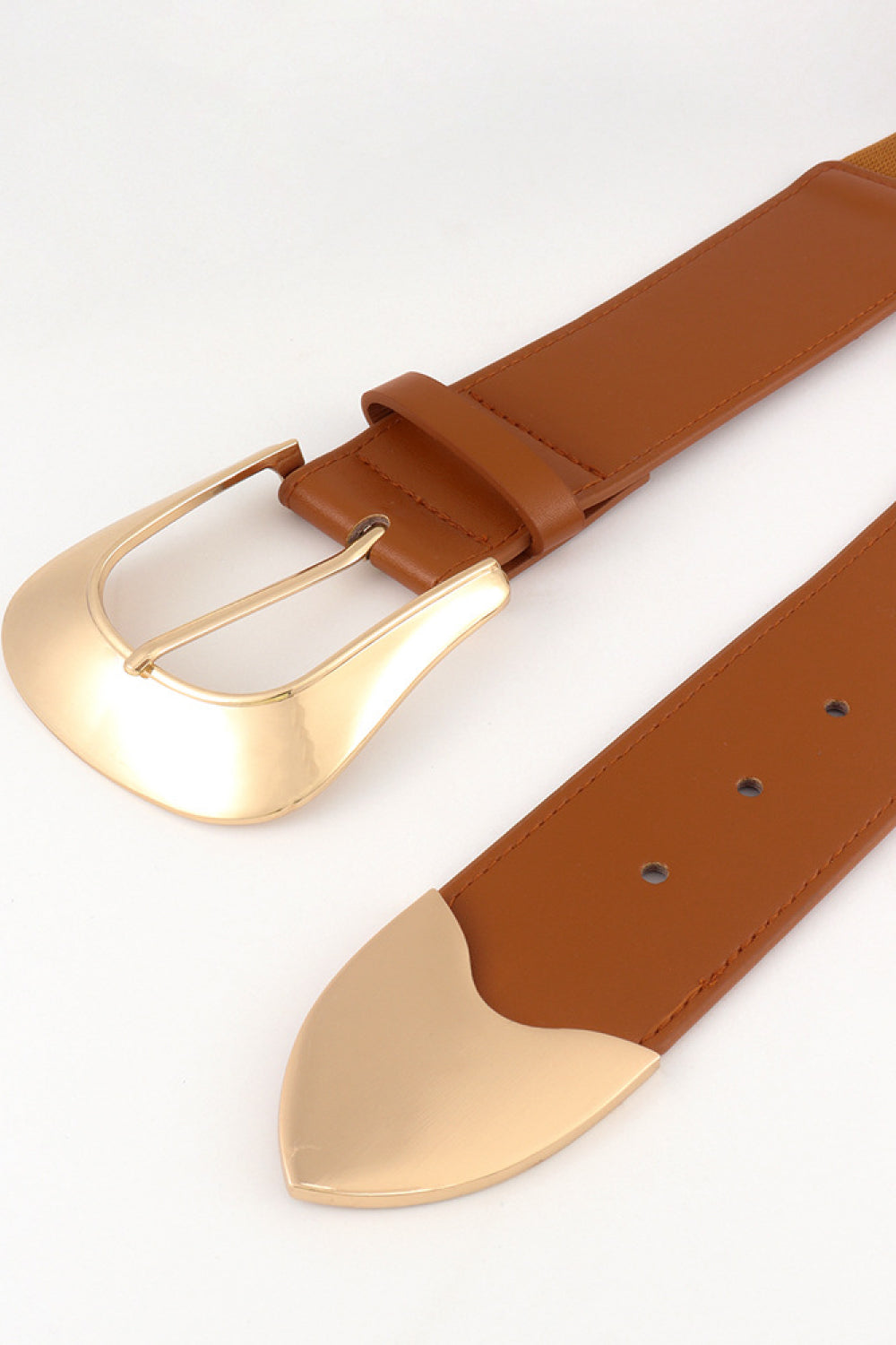 Elastic Wide PU Belt Carauana Store
