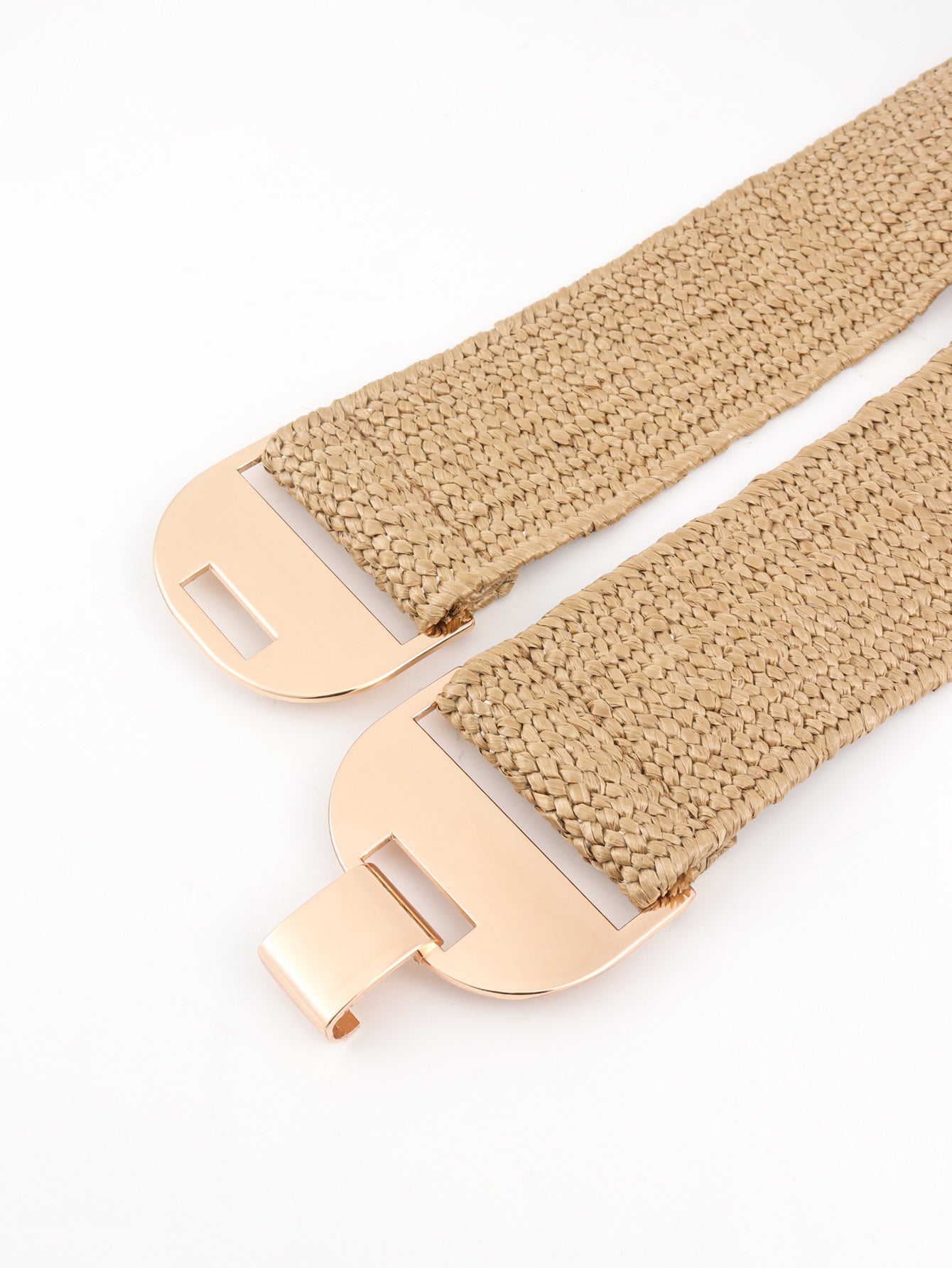 Alloy Buckle Elastic Belt Carauana Store