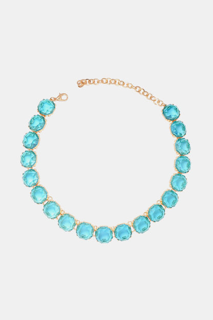 Zinc Alloy Resin Necklace Carauana Store