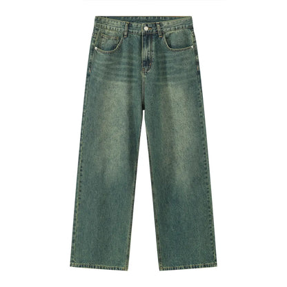 Pocketed Baggy Jeans Carauana Store