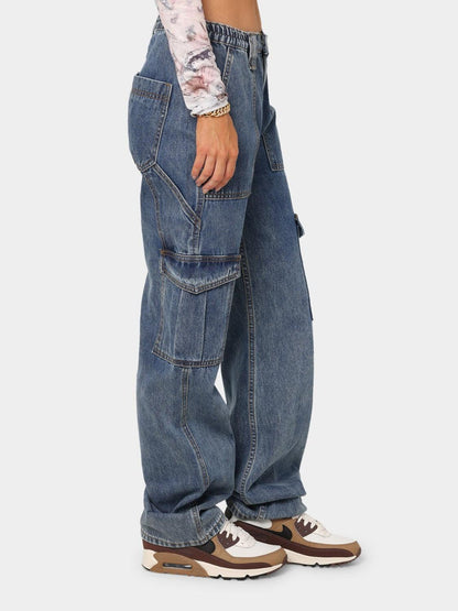 Straight Jeans with Pockets Carauana Store