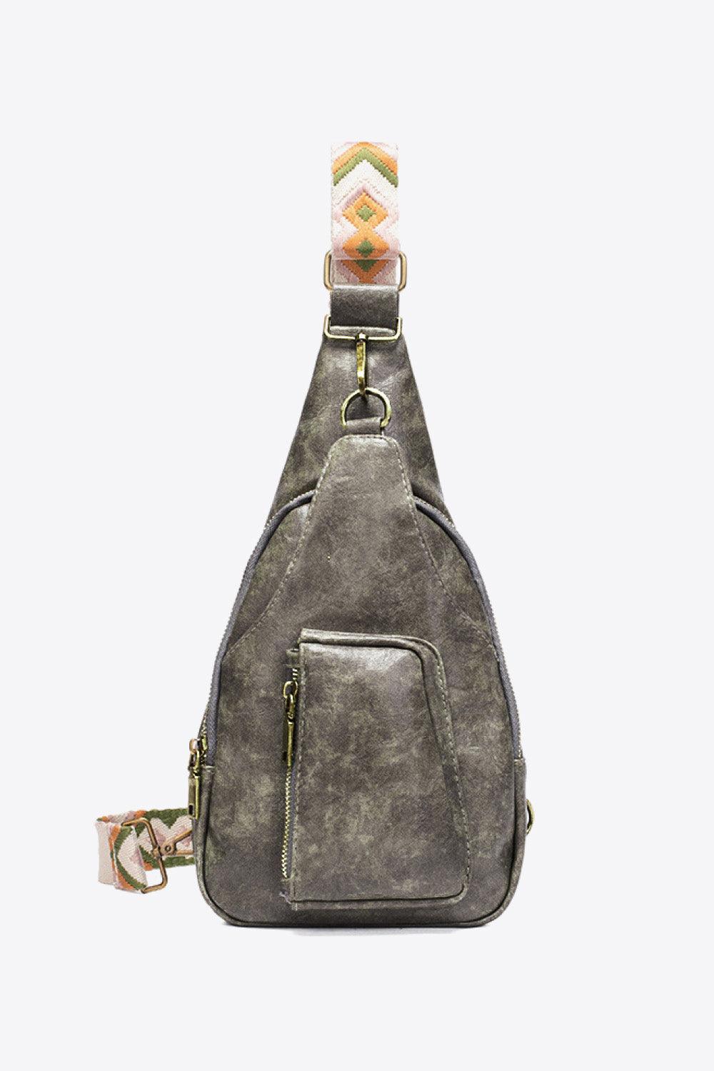 All The Feels PU Leather Sling Bag Carauana Store