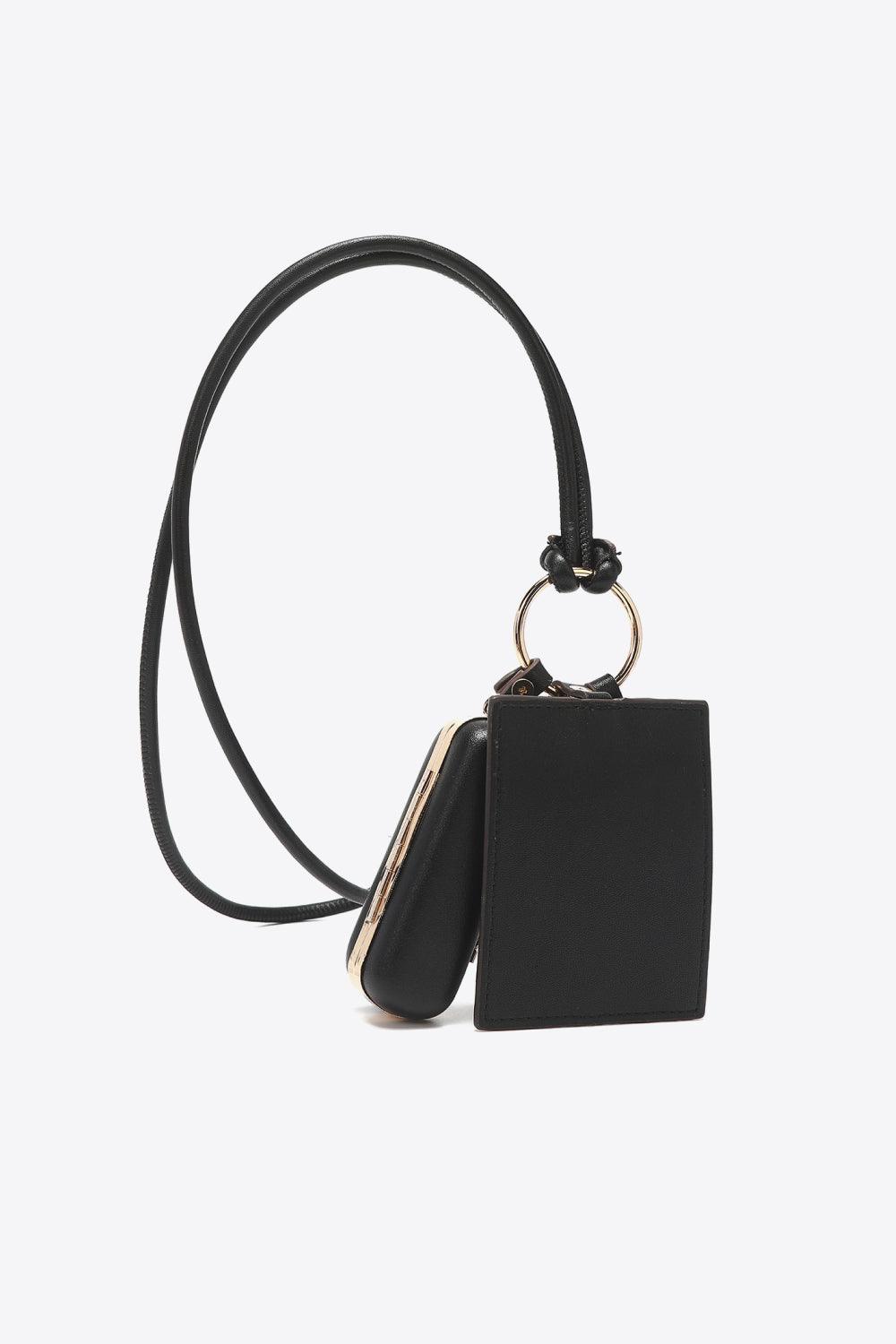 Nicole Lee USA Vegan Leather 3-Piece Lanyard Set Carauana Store