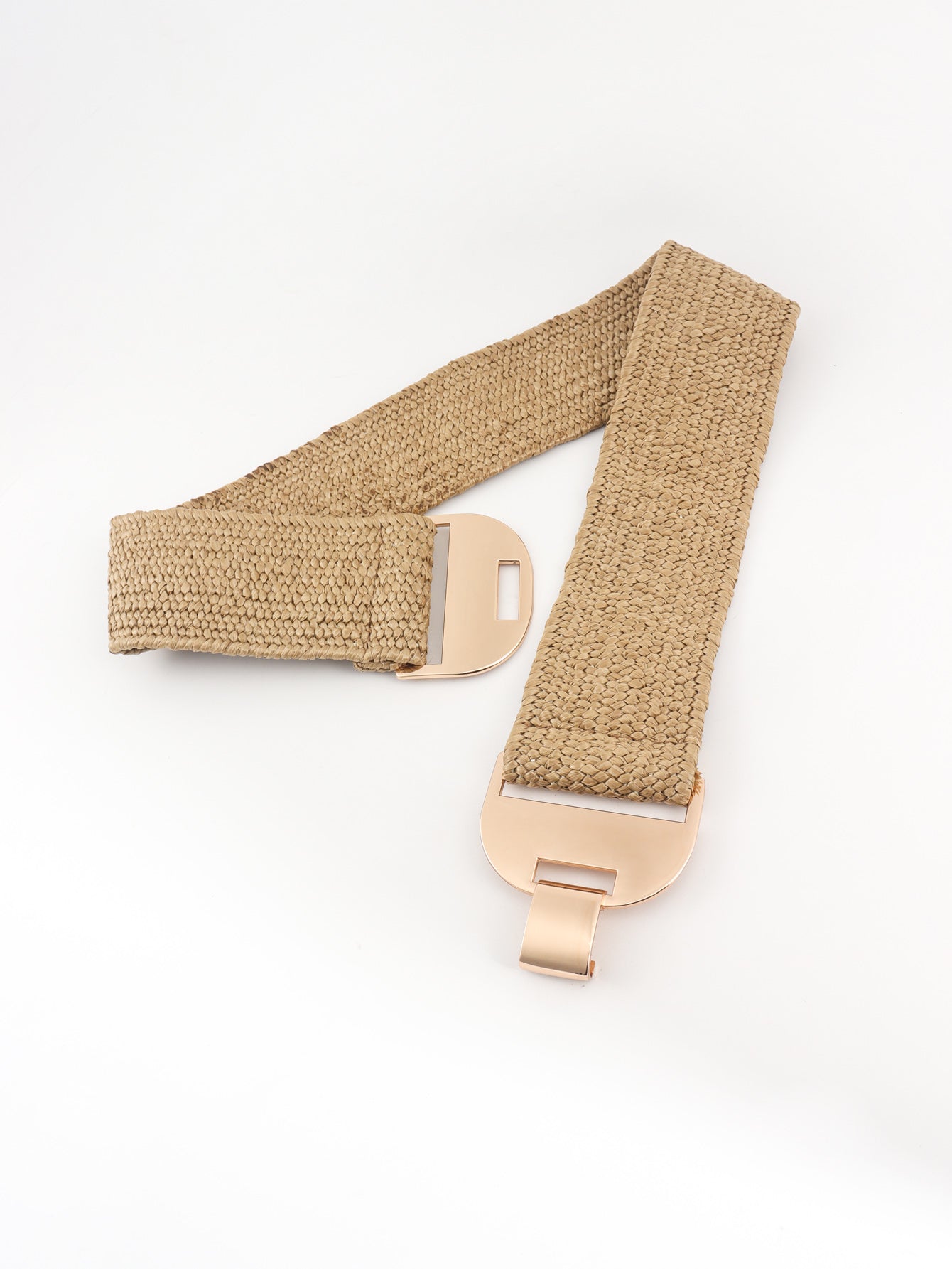 Alloy Buckle Elastic Belt Carauana Store