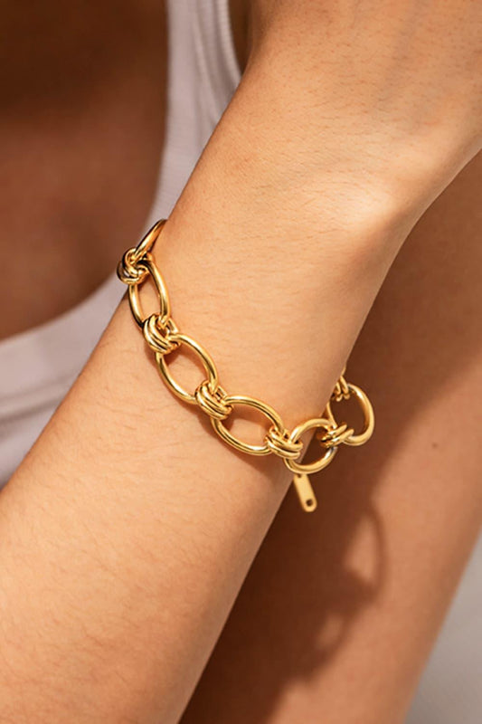 Chunky Chain Stainless Steel Bracelet Carauana Store