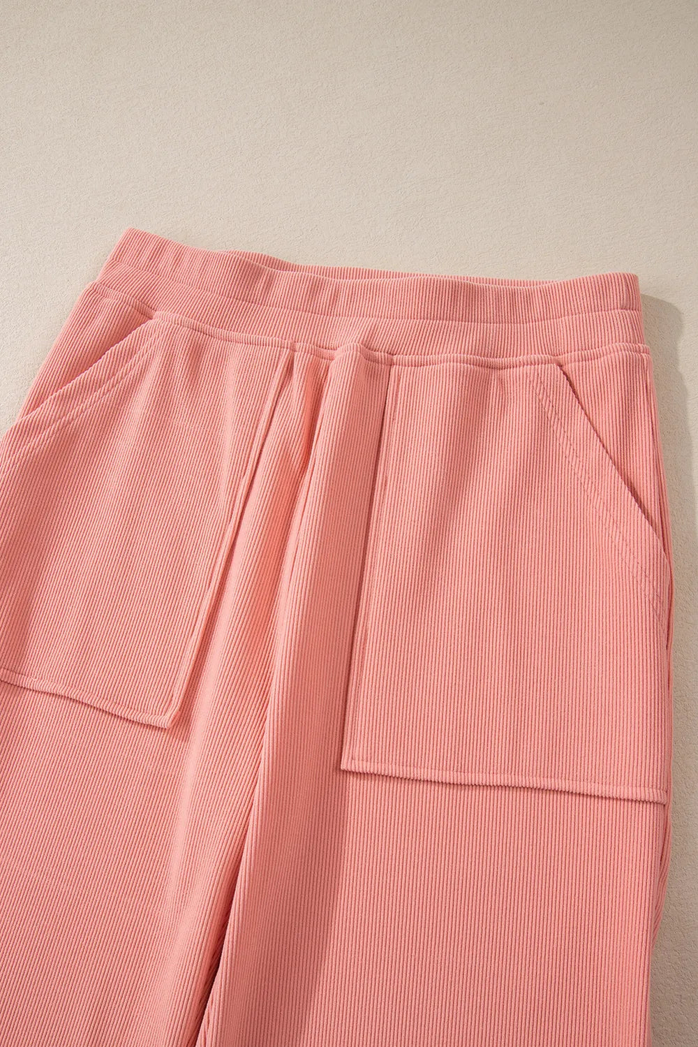 Round Neck Long Sleeve Top and Pants Set CaRaUaNa Fashion