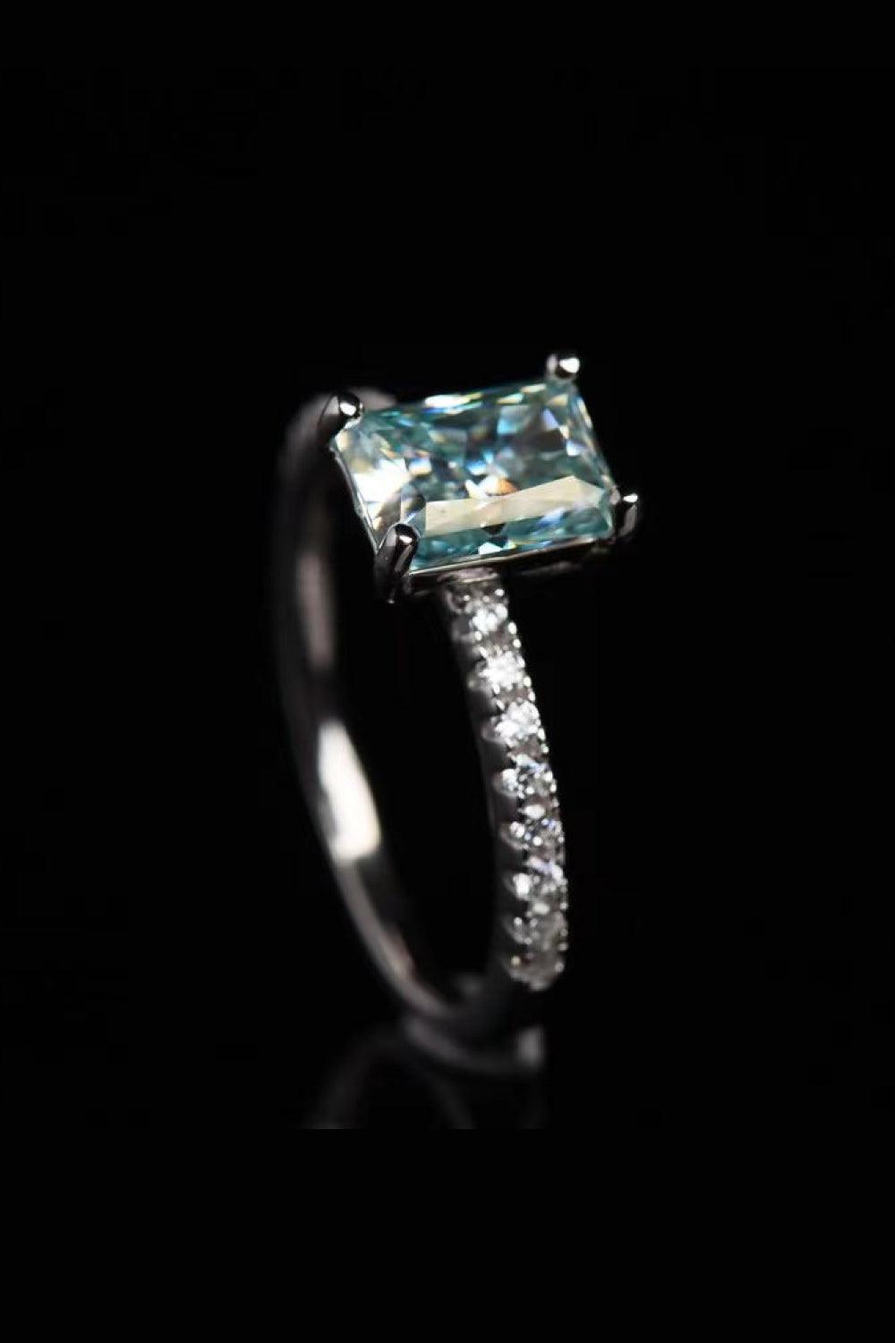 2 Carat Moissanite Ring Carauana Store