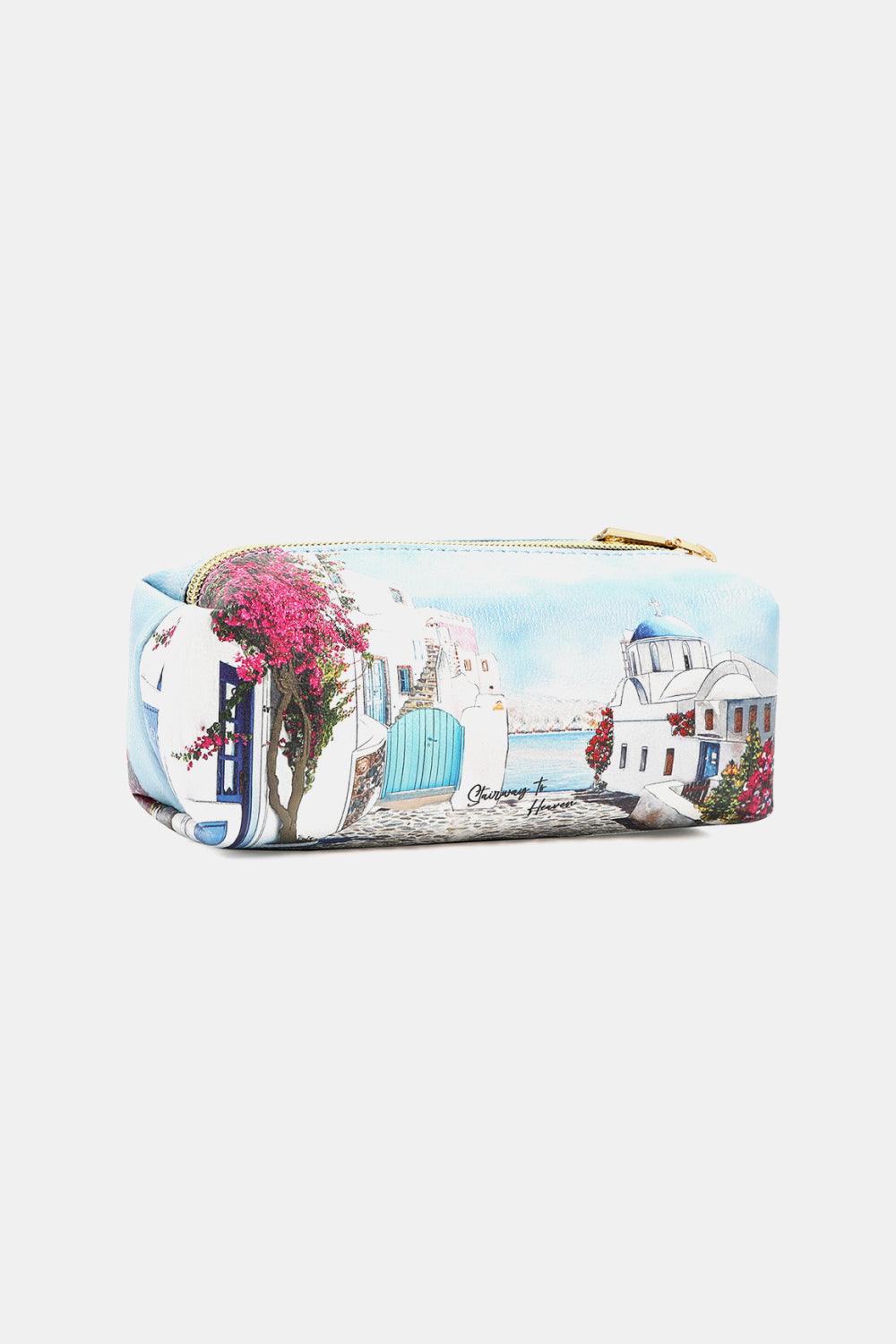 Nicole Lee USA Printed Handbag with Three Pouches Carauana Store