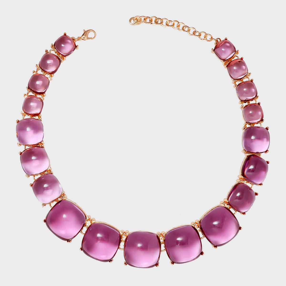 Alloy & Rhinestone Necklace Carauana Store