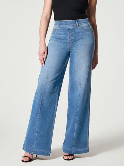 Wide Leg Long Jeans Carauana Store