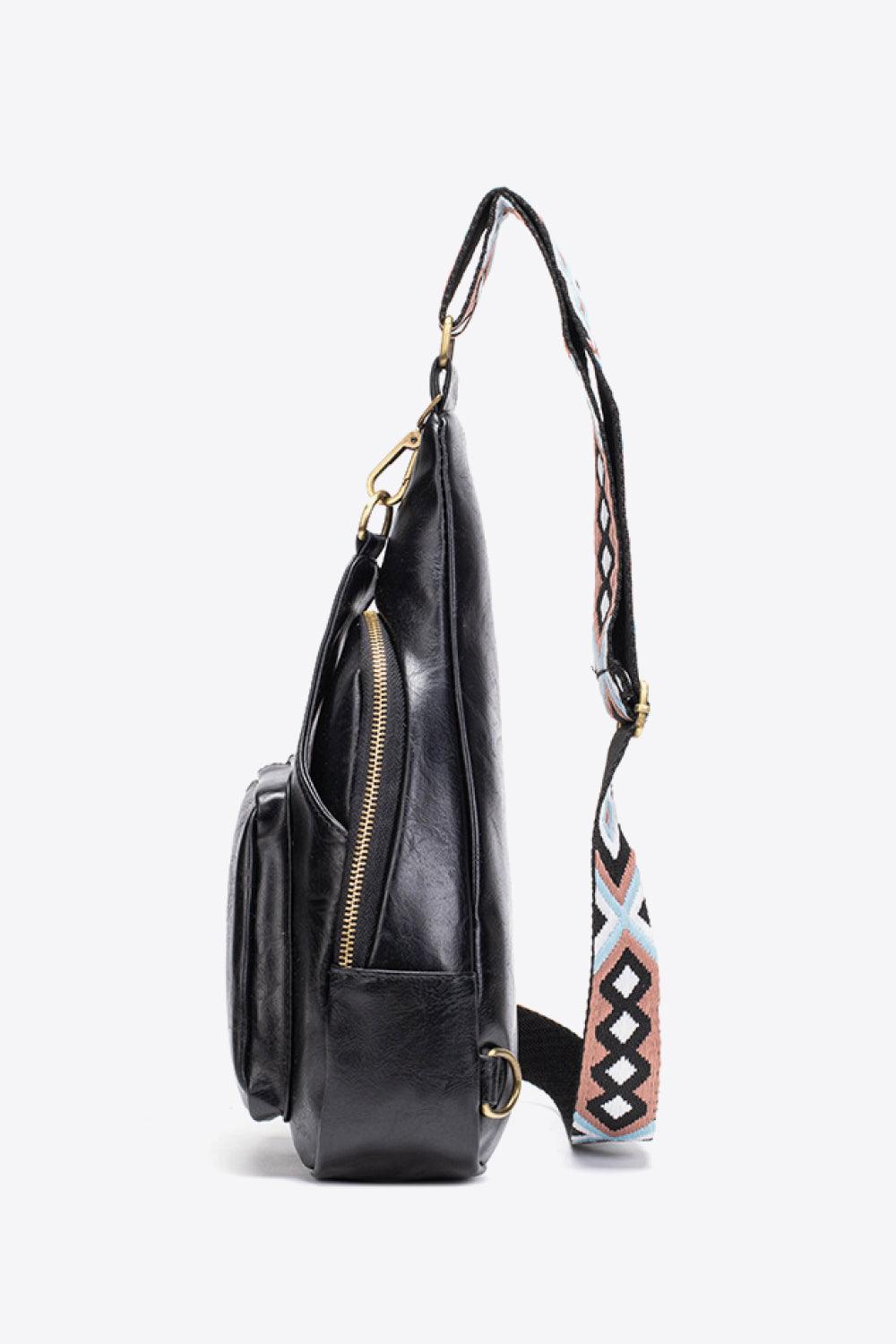 All The Feels PU Leather Sling Bag Carauana Store