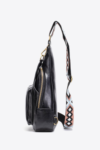 All The Feels PU Leather Sling Bag Carauana Store