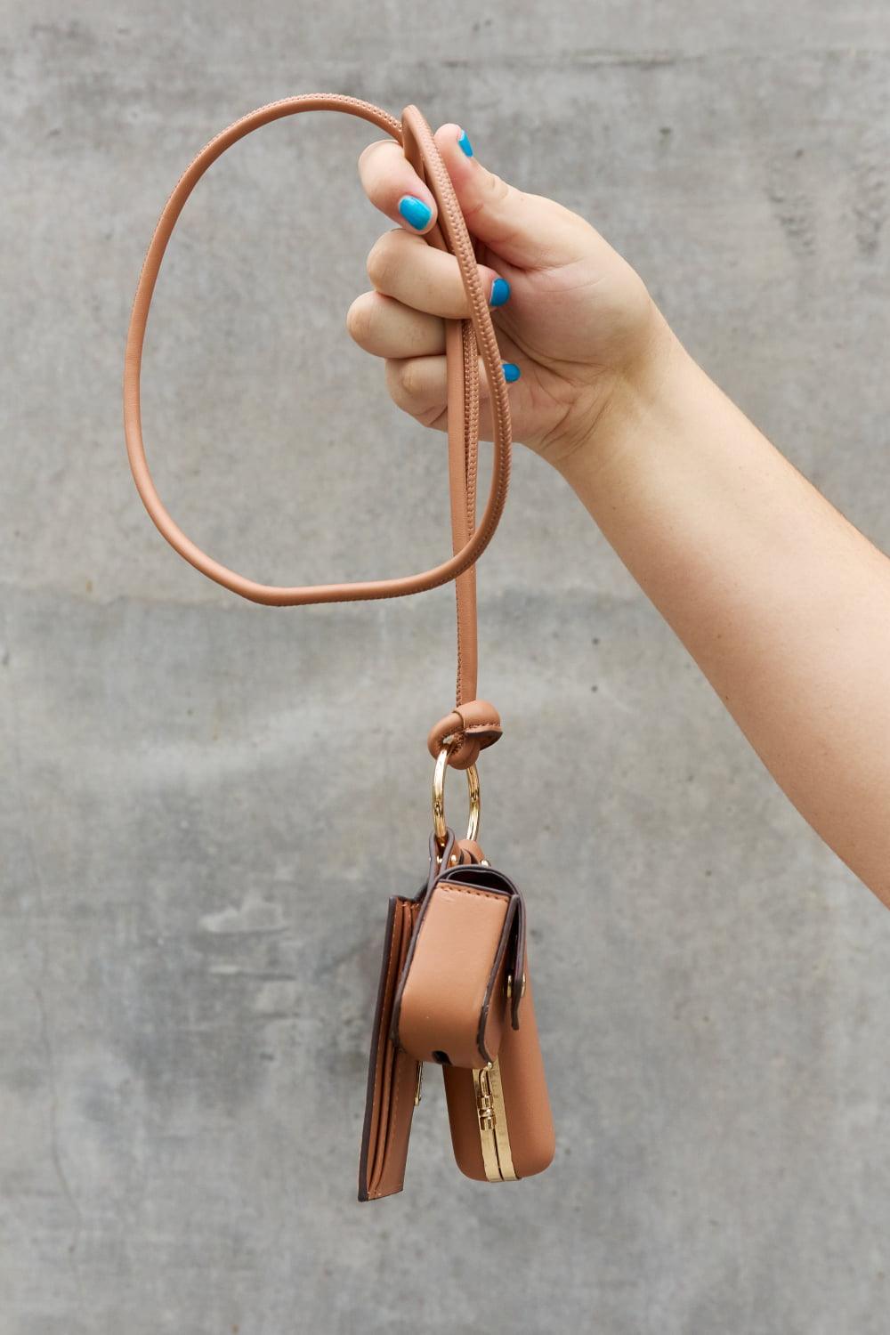 Nicole Lee USA Vegan Leather 3-Piece Lanyard Set Carauana Store