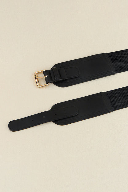 Elastic Wide PU Belt Carauana Store