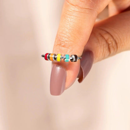 925 Sterling Silver Oil Drip Ring Carauana Store