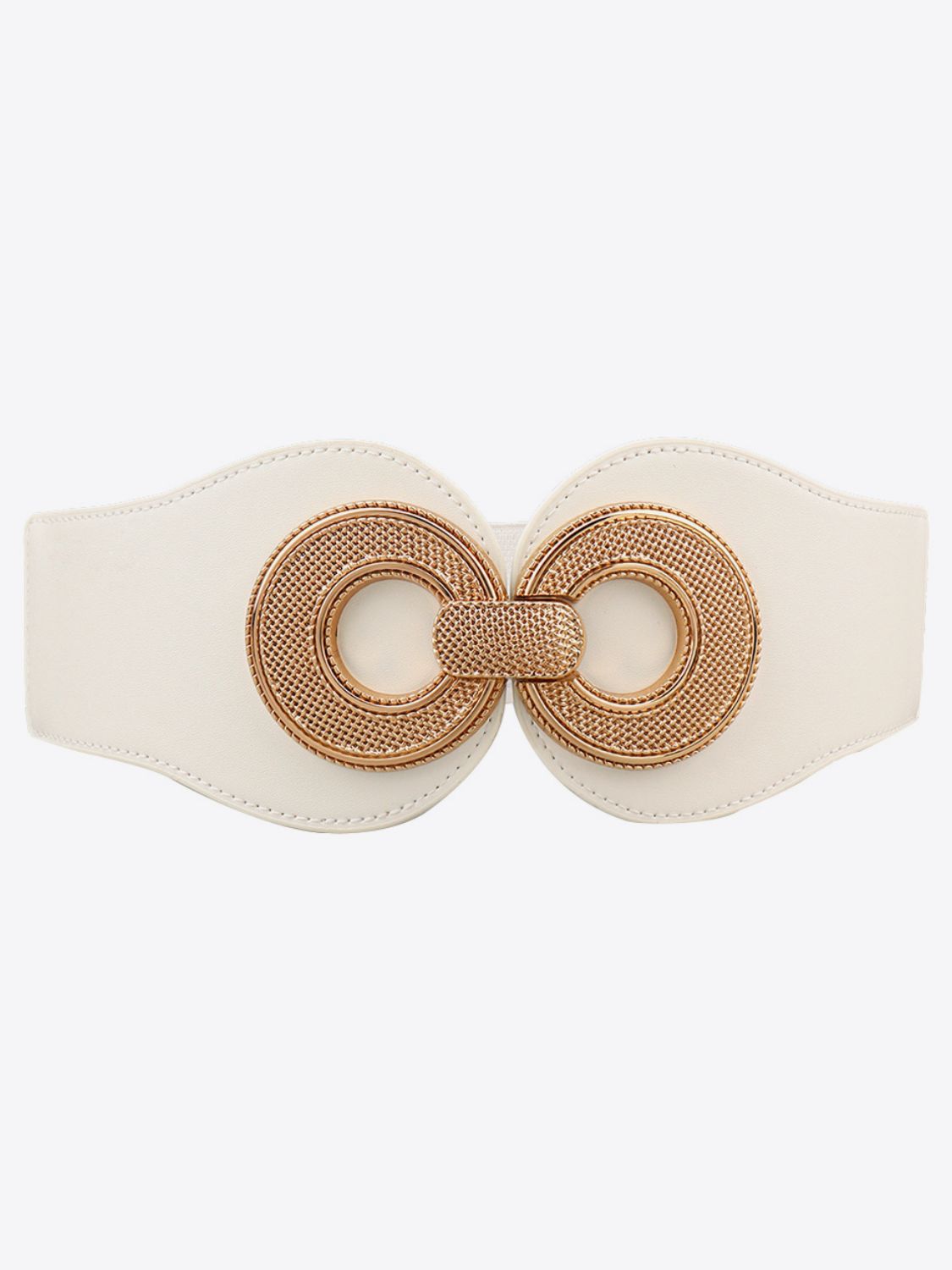 Alloy Buckle Elastic PU Belt Carauana Store