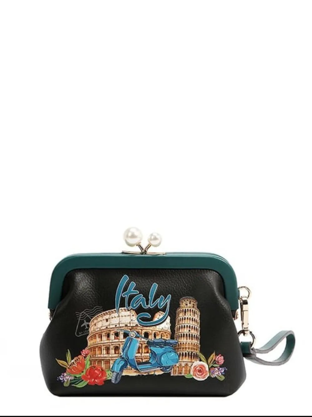 Nicole Lee USA Chelsea Pearl Kiss-Lock Coin Purse Carauana Store
