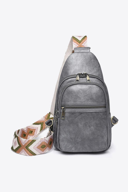Adored It's Your Time PU Leather Sling Bag Carauana Store