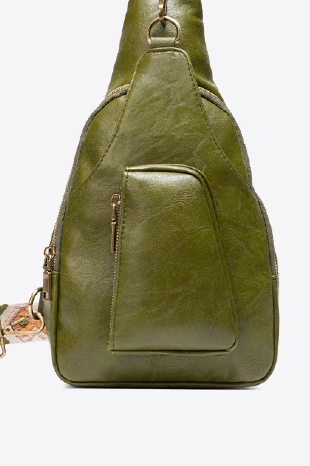 All The Feels PU Leather Sling Bag Carauana Store