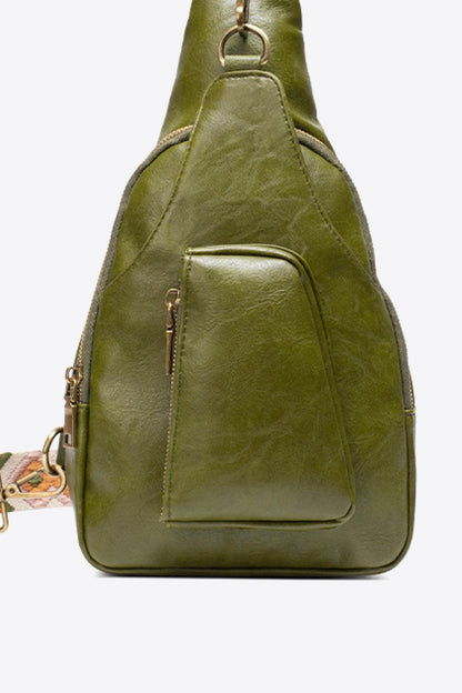 All The Feels PU Leather Sling Bag Carauana Store