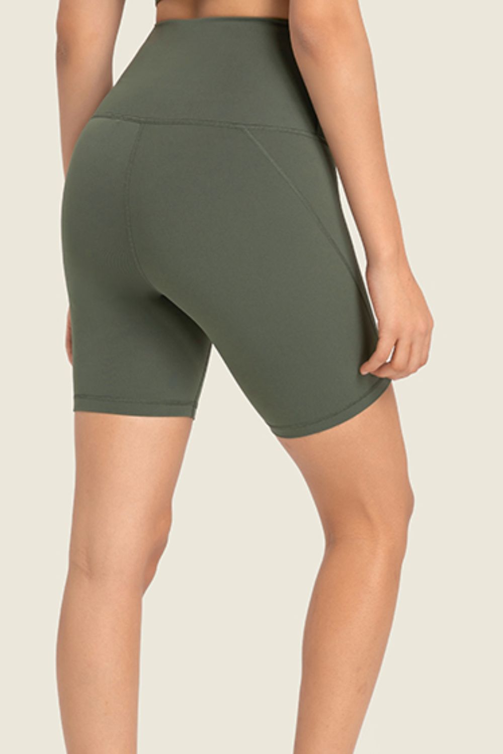Millennia Seamless High-Rise Wide Waistband Biker Shorts Carauana Store