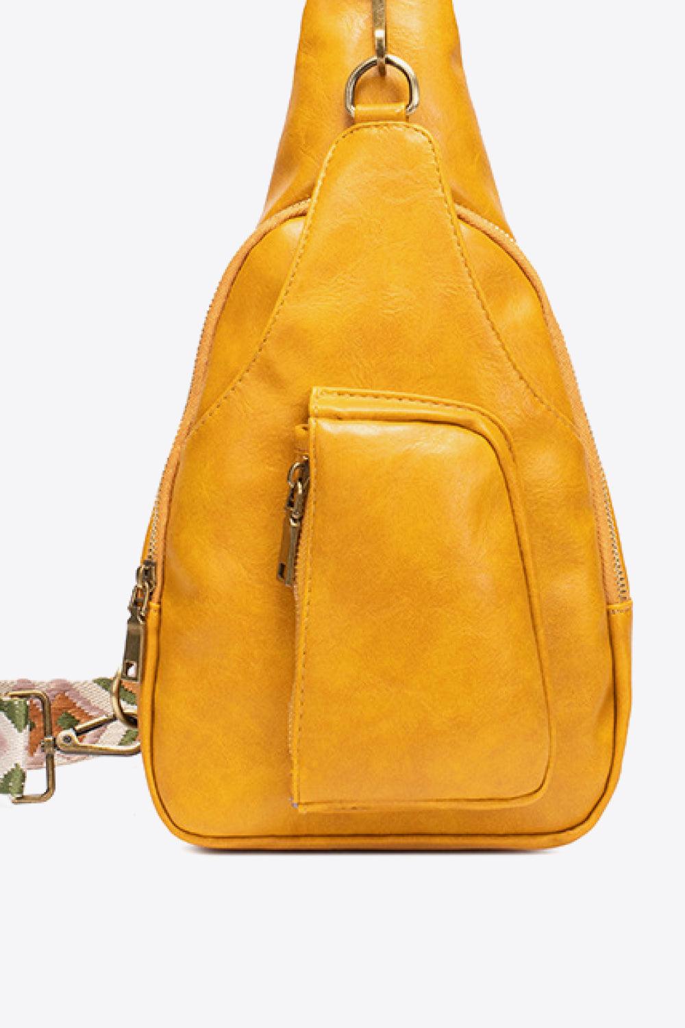 All The Feels PU Leather Sling Bag Carauana Store